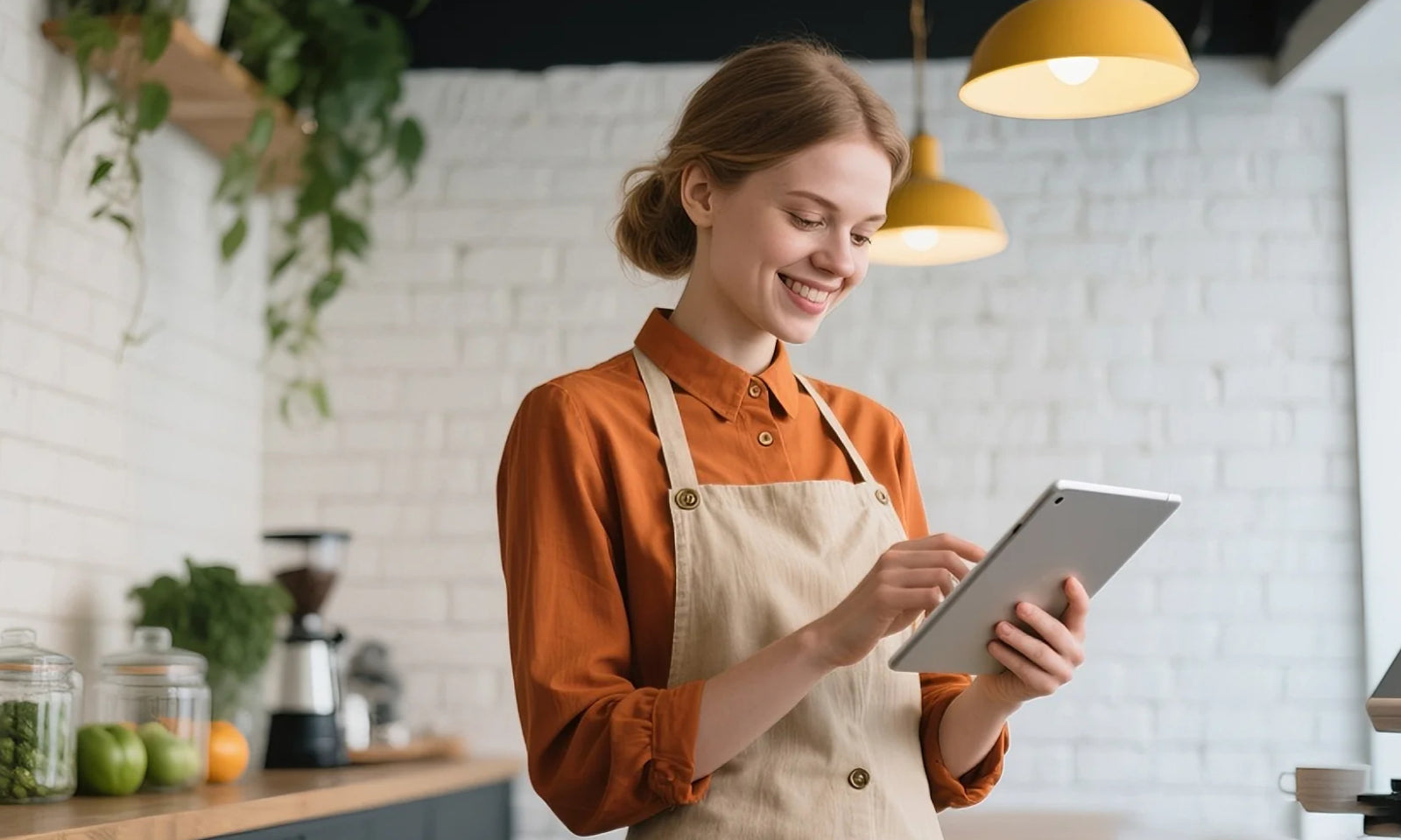 A small business employee is calculating the Employee Time Clock Cost