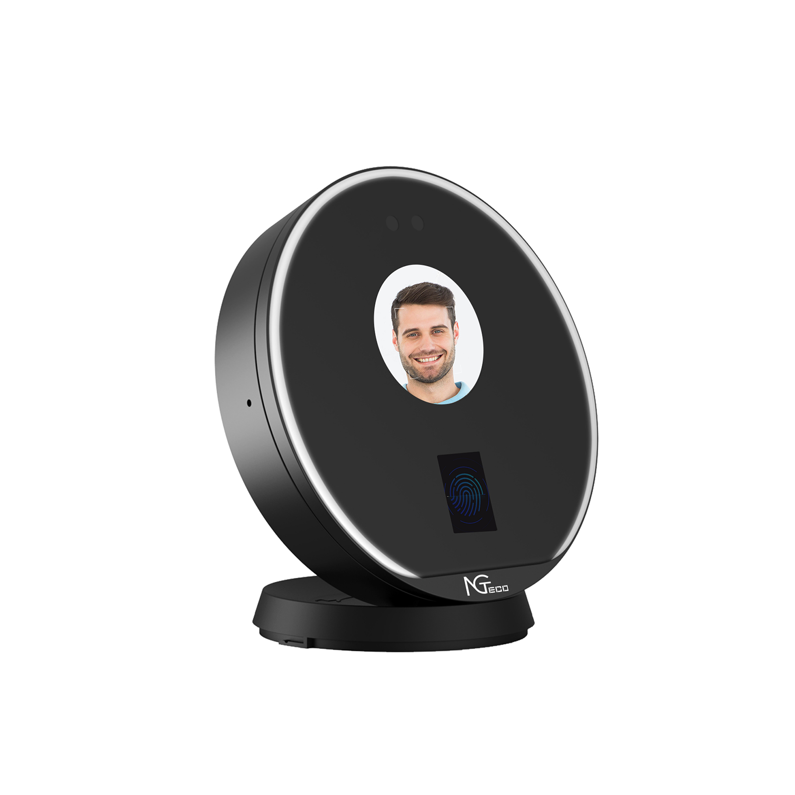 NGTeco TC7 Cloud Time Clock with facial and fingerprint attendance management