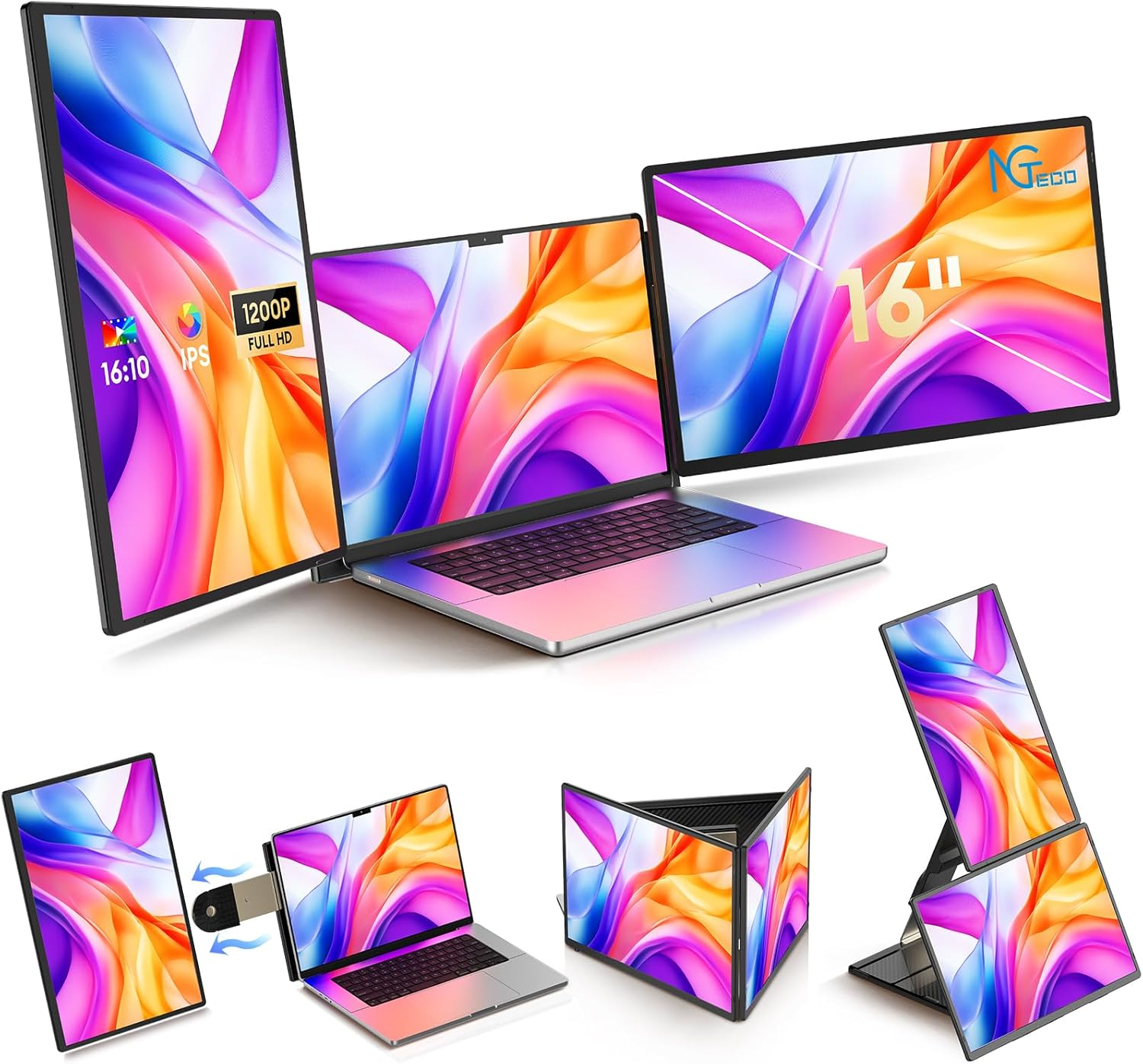 NGTeco Laptop Screen Extender Monitor