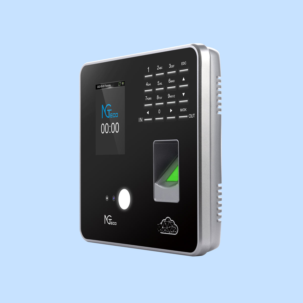 Netec Clock NGTECO: Biometric Security & Time Clock Solutions